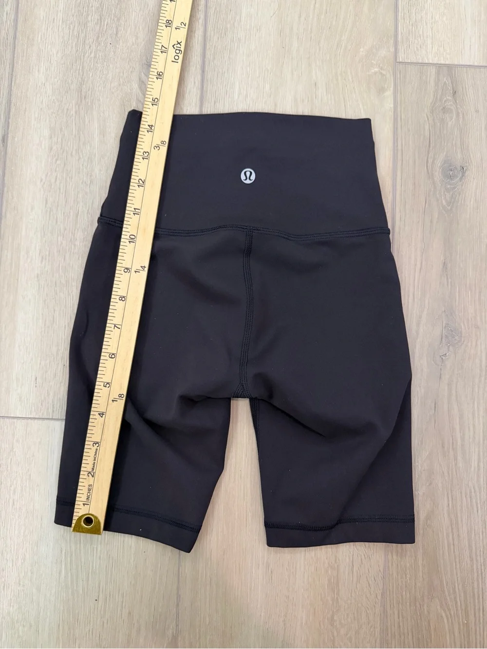 lululemon athletica Women's Black High-Rise Bike Shorts